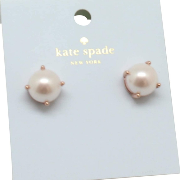 kate spade Jewelry - Kate Spade New York Stud Earrings Blush